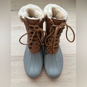 Sperry Top Sider for J. Crew Duck Boots Size 8